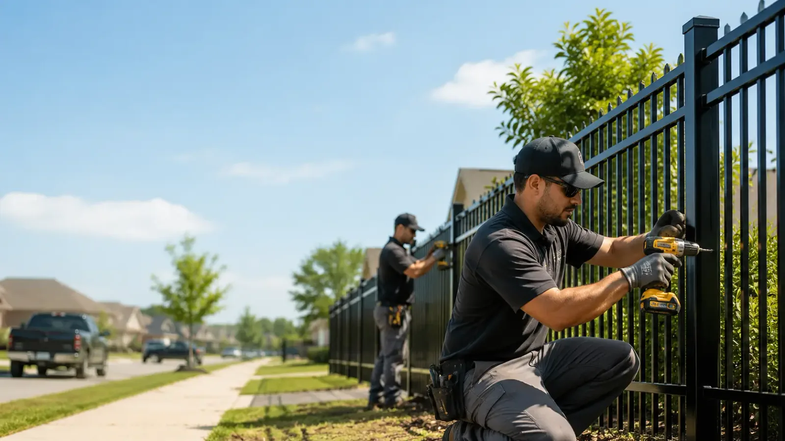 Metal Fence Installation in Princeton, NC